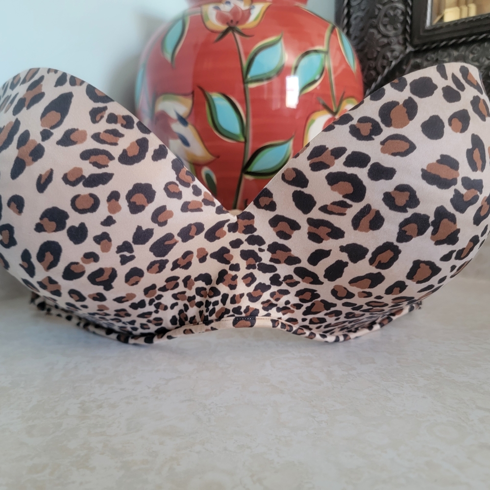 Leopard Print Women's Intimate Bra